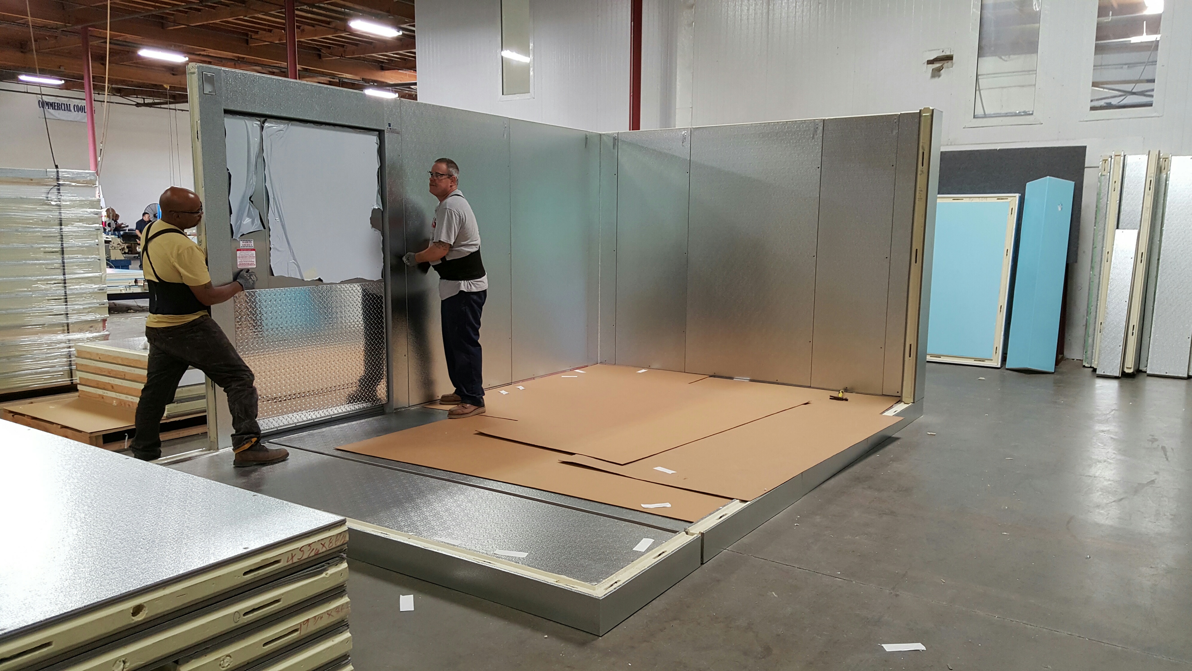 Walk in Box Assembly Commercial Cooling Par Engineering Inc. City of Industry Southern California